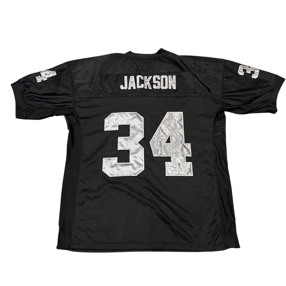 Bo Jackson Raiders 1987 Mitchell & Ness  Black Jersey Size 48 (XL)